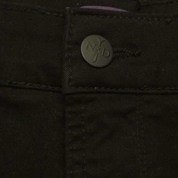 NWT Black NYDJ Emma twill 5 pocket skirt - Picture 2 of 3
